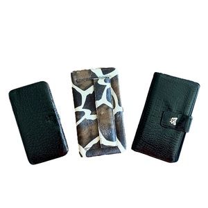 Clutch purses bundle of three
